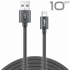 Micro USB Braided 10 ft Gray