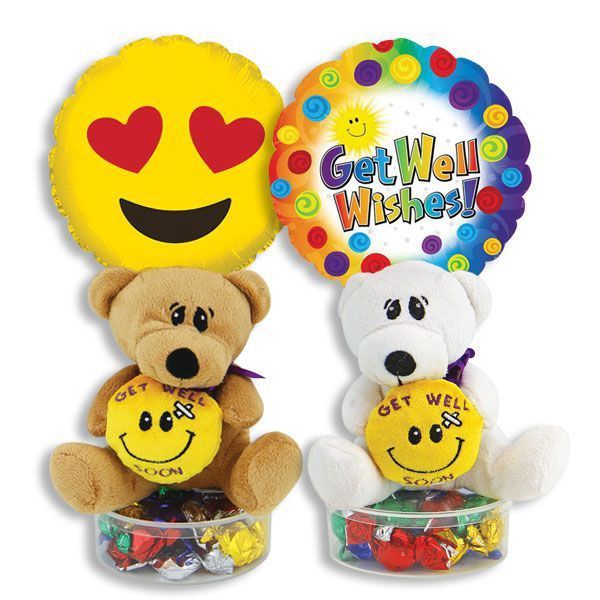 Kelliloon Get Well Muffin Bear