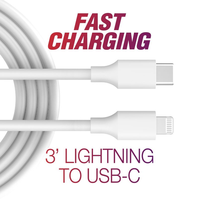 Lighting to USB-C Fast Cable 3&#39;
