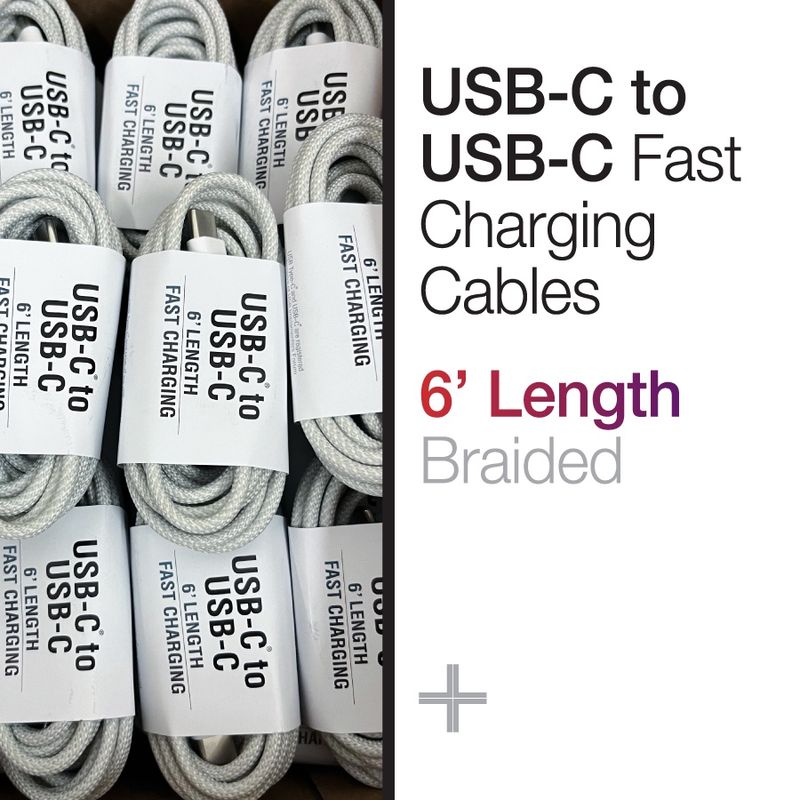 USB-C to USB-C 6&quot; Fast Cable