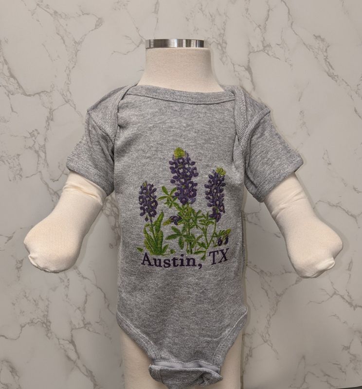 Bluebonnet Onesie