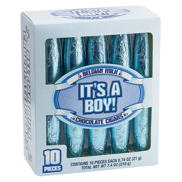 Baby Boy Chocolate Cigars