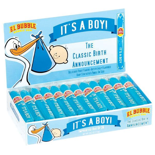 It&#39;s A Boy Bubble Gum Cigars