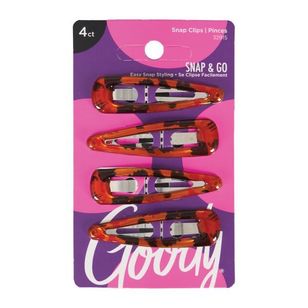 Goody Snap Clips 4ct