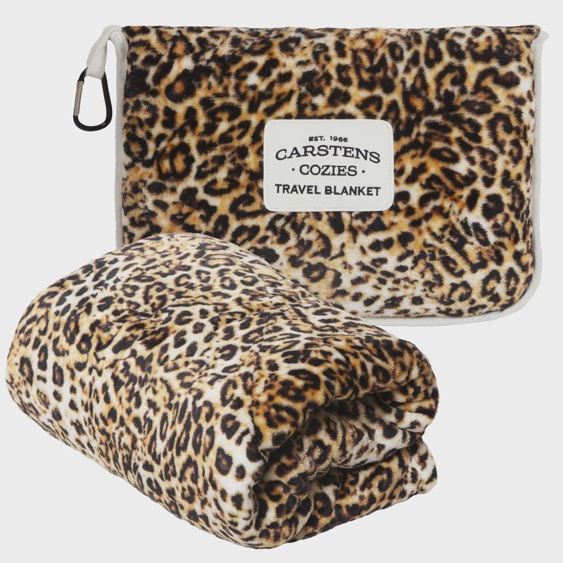 Travel Blanket Leopard