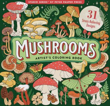 Coloring Book Mushroom