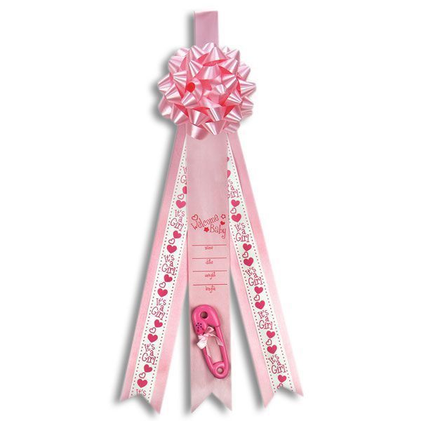 Welcome Baby Girl Announcement