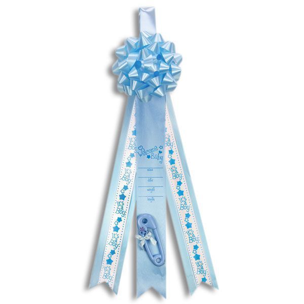 Welcome Baby Boy Announcement