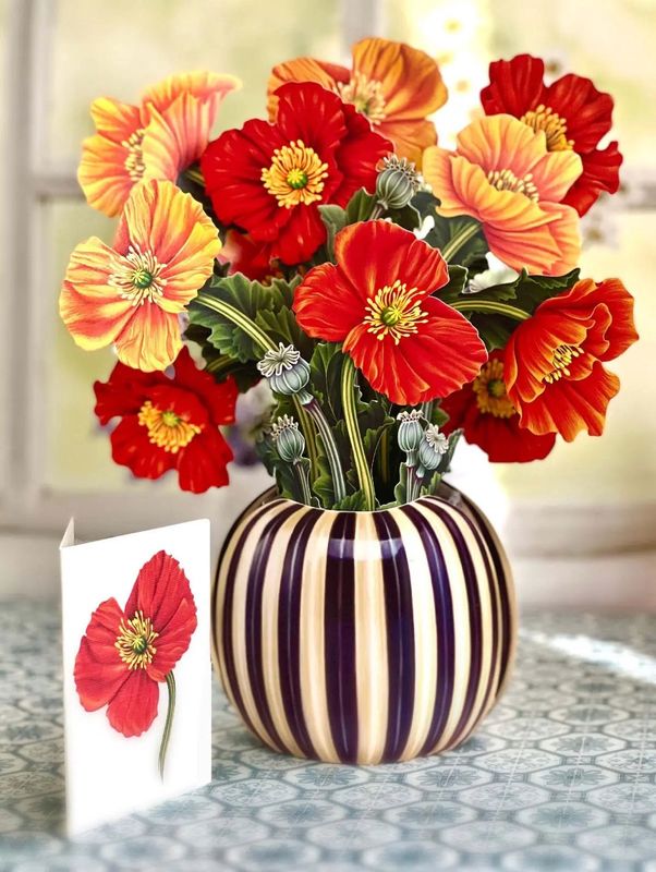 Pop Up Flower French Poppies
