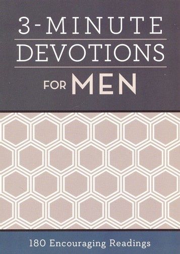 3-Min Devotions For Men
