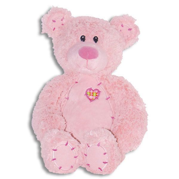 12" Tender Teddy Pink