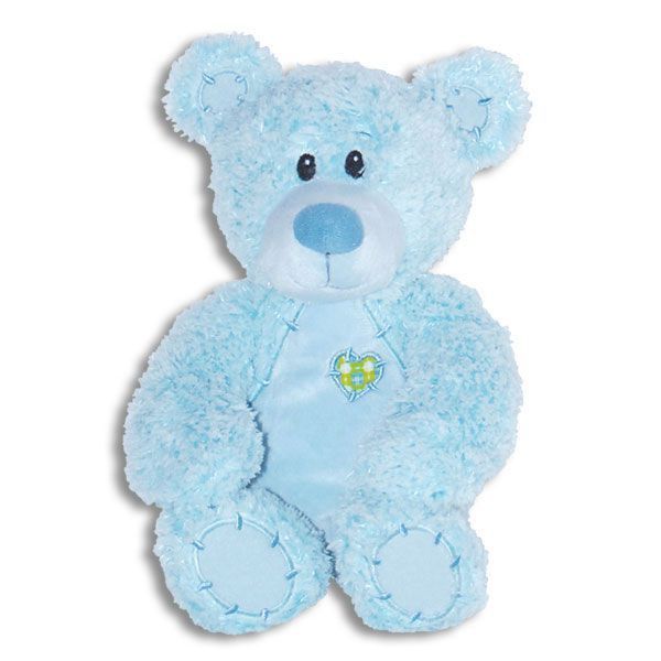 12" Tender Teddy Bear Blue