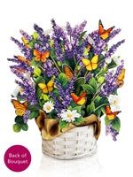 Pop Up Flower Lavender &amp; Butterflies