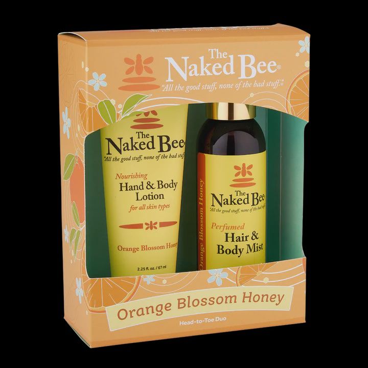 Orange Blossom Head to Toe Gift Set