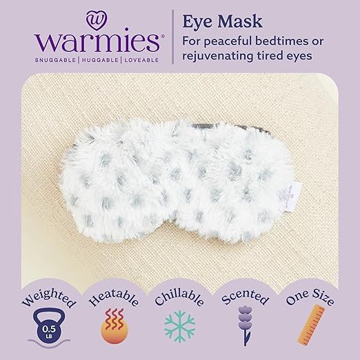 Warmies Eye Mask Snowy