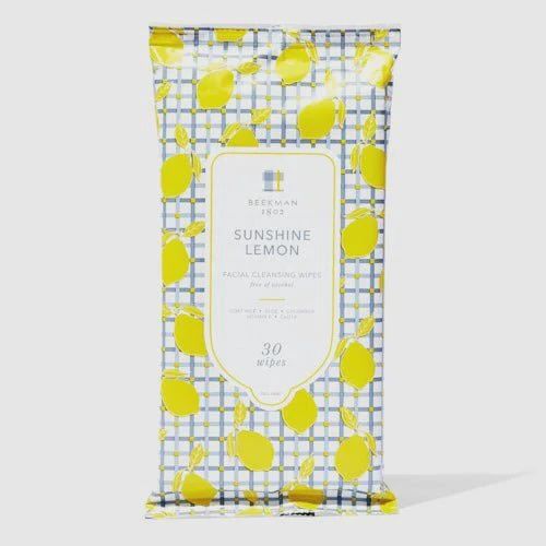 Lemon Sunshine Face Wipes