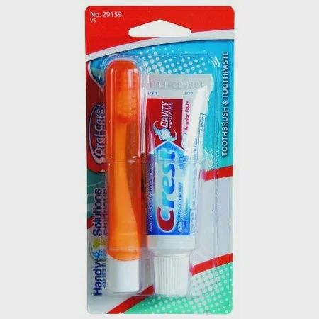 Crest Travel Kit With Toothbrush &amp; Toothpaste