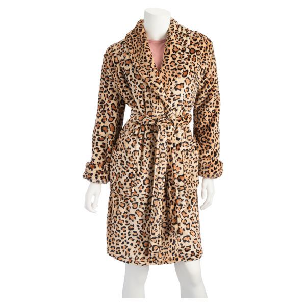 Luxury Animal Print Robes