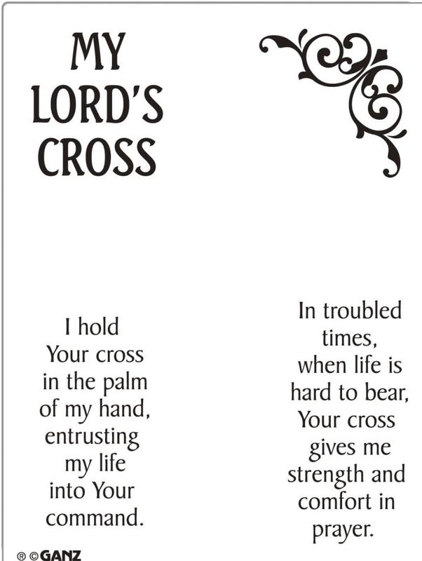 Boxed Comforting Cross