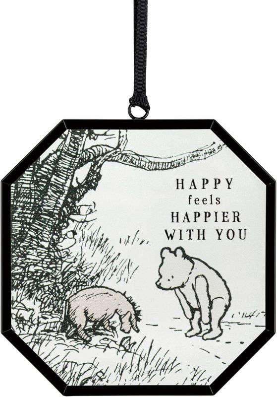 Winnie the Poo Happier with You Suncatcher