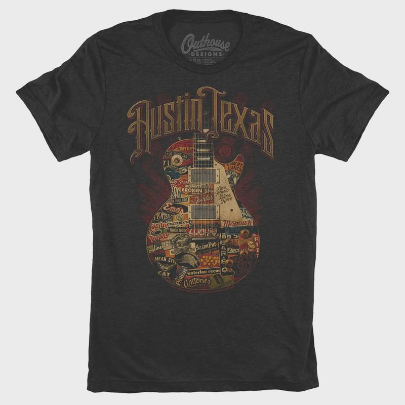 Austin Guitar Shirt
