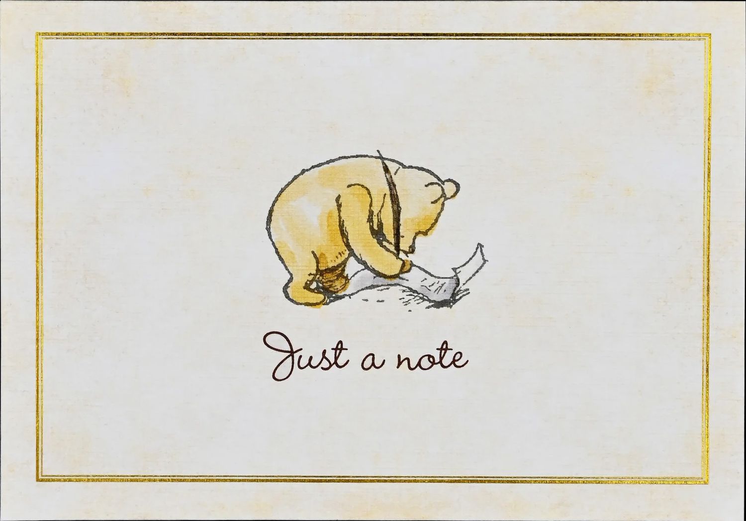 Winnie the Pooh Notecards (box of 14)