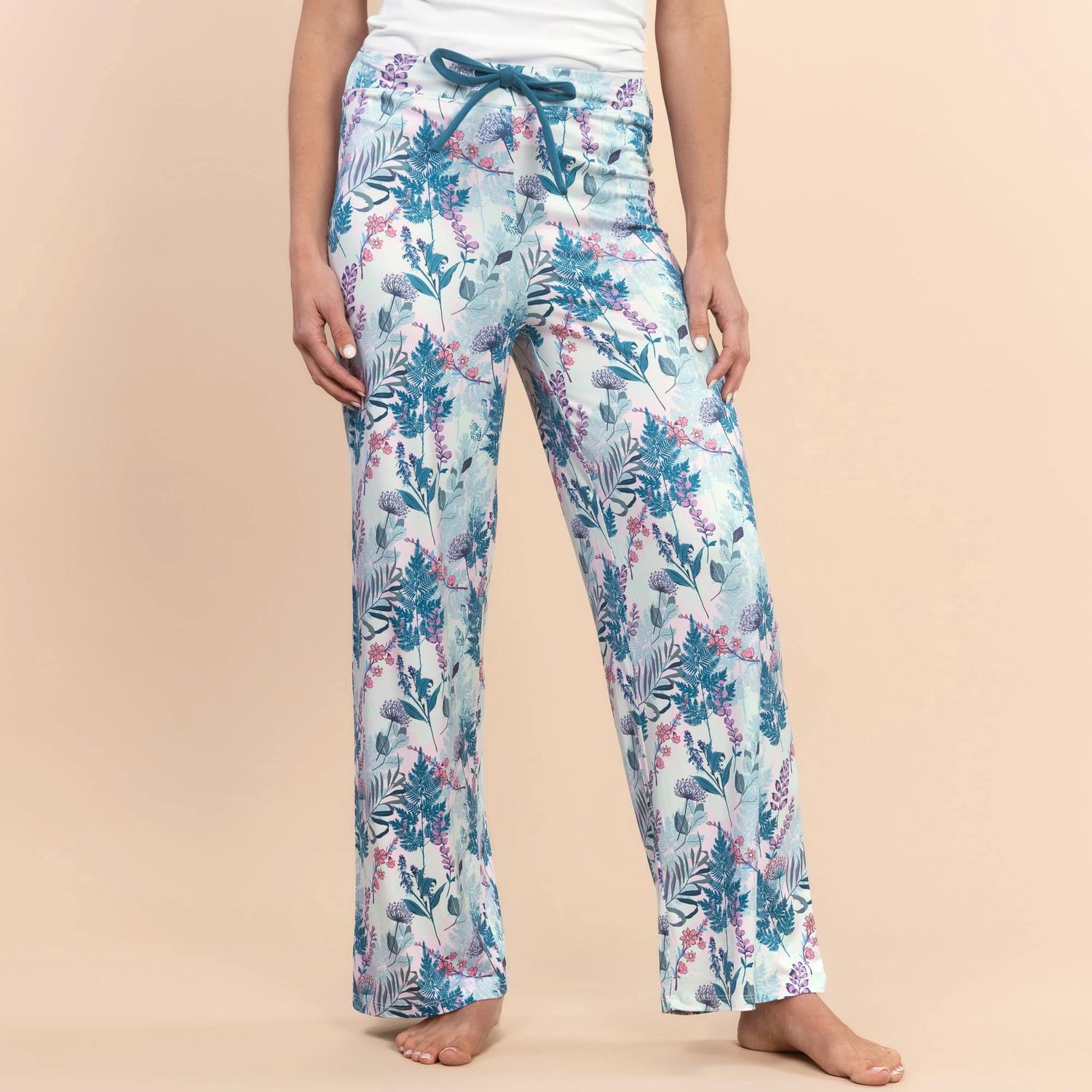 Forest Flowers Pants, Size: Small