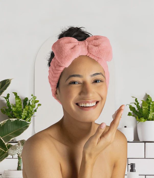 Plush Spa Headband - Take a Bow