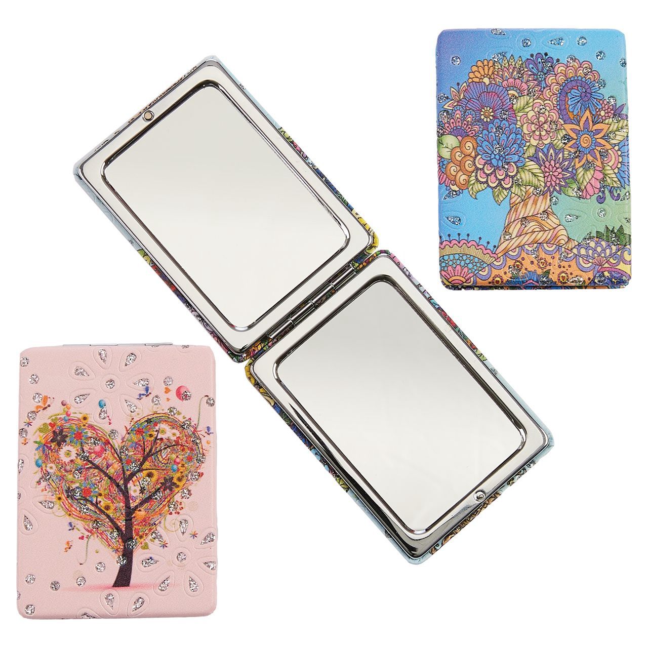 Mirror Tree of Life Compact Mirror
