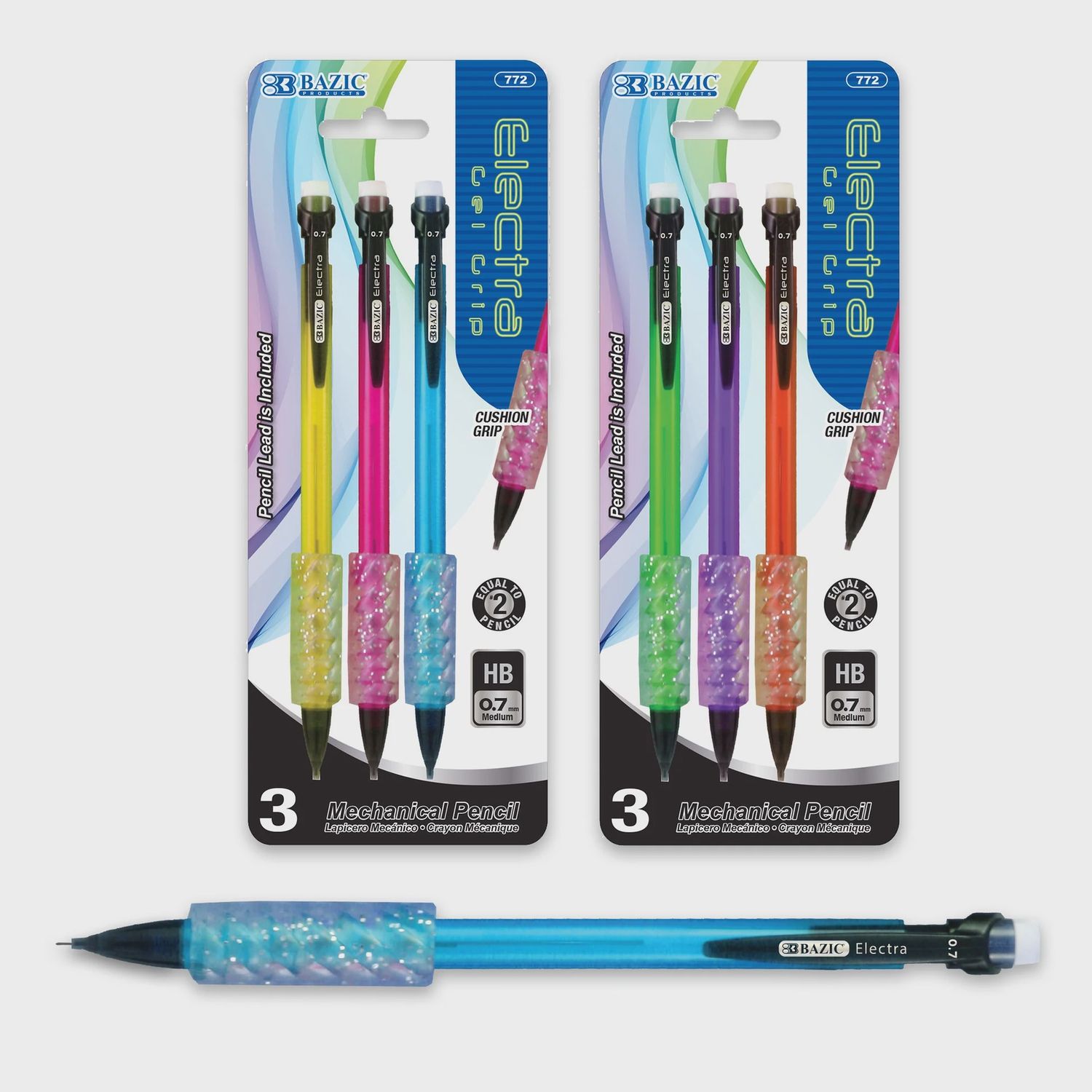 Bazic Mechanical 3 Pack Pencils