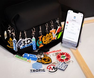 Digital Business Keychain