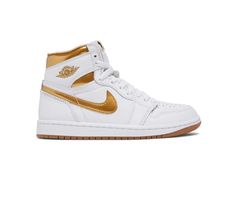 Size 7 Mens Jordan 1 Gold Size 10( Woman’s size 8.5 )