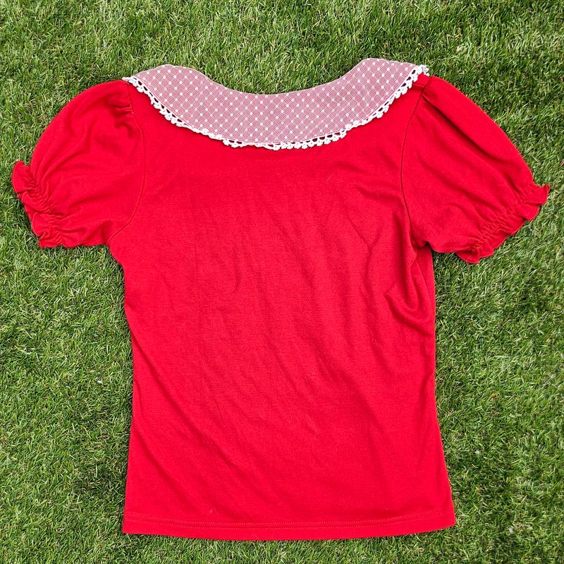 Ank Rouge Red Cutsew