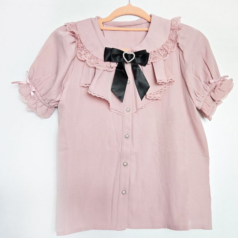 Honey Cinnamon Lace Bouse