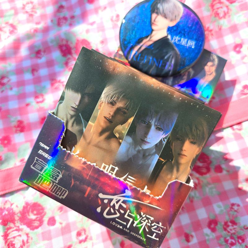 Love And Deep Space Blind Box -Translucent Invasion - 75mm Button