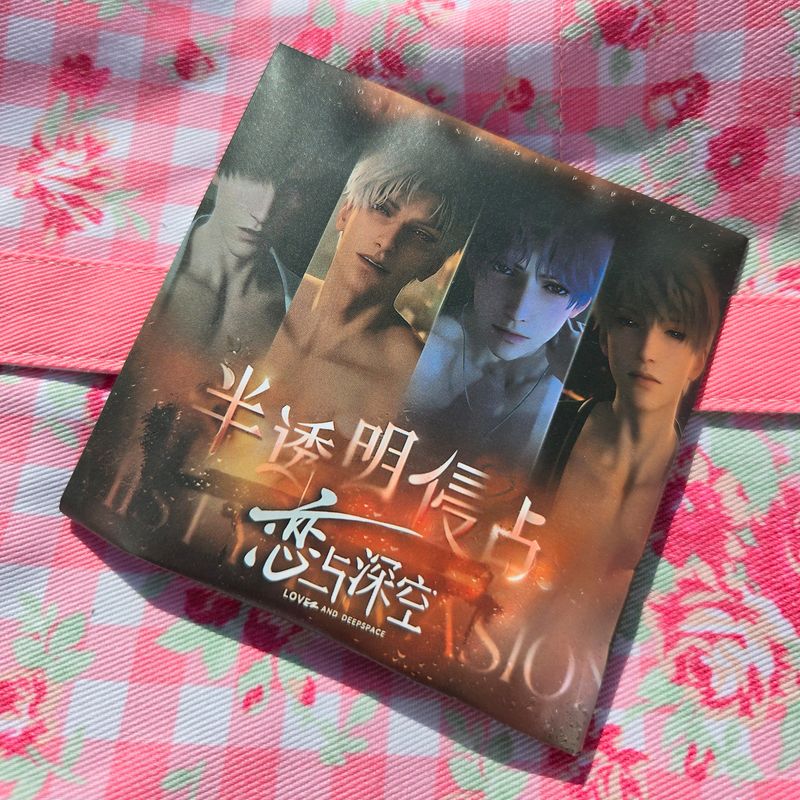 Love And Deep Space Blind Box -Translucent Invasion - 75mm Button