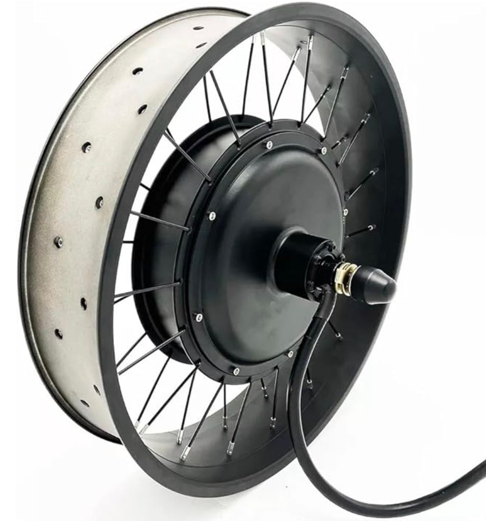 3,000/5,000 Watt Direct Drive Hub Motor (Fits 20x4 Fat Tires)