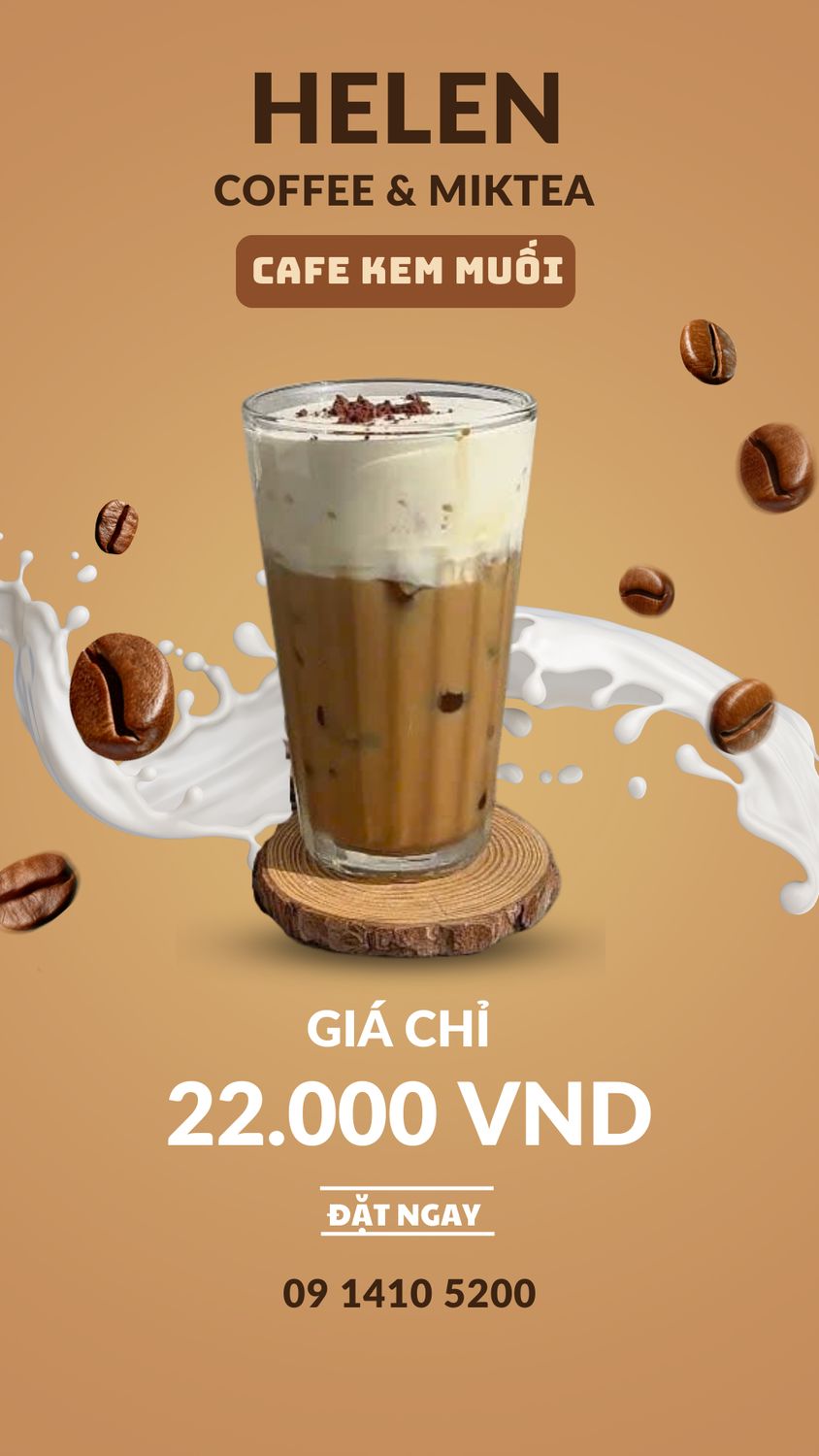Cafe kem muối