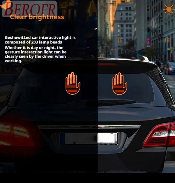 Car hand signal light