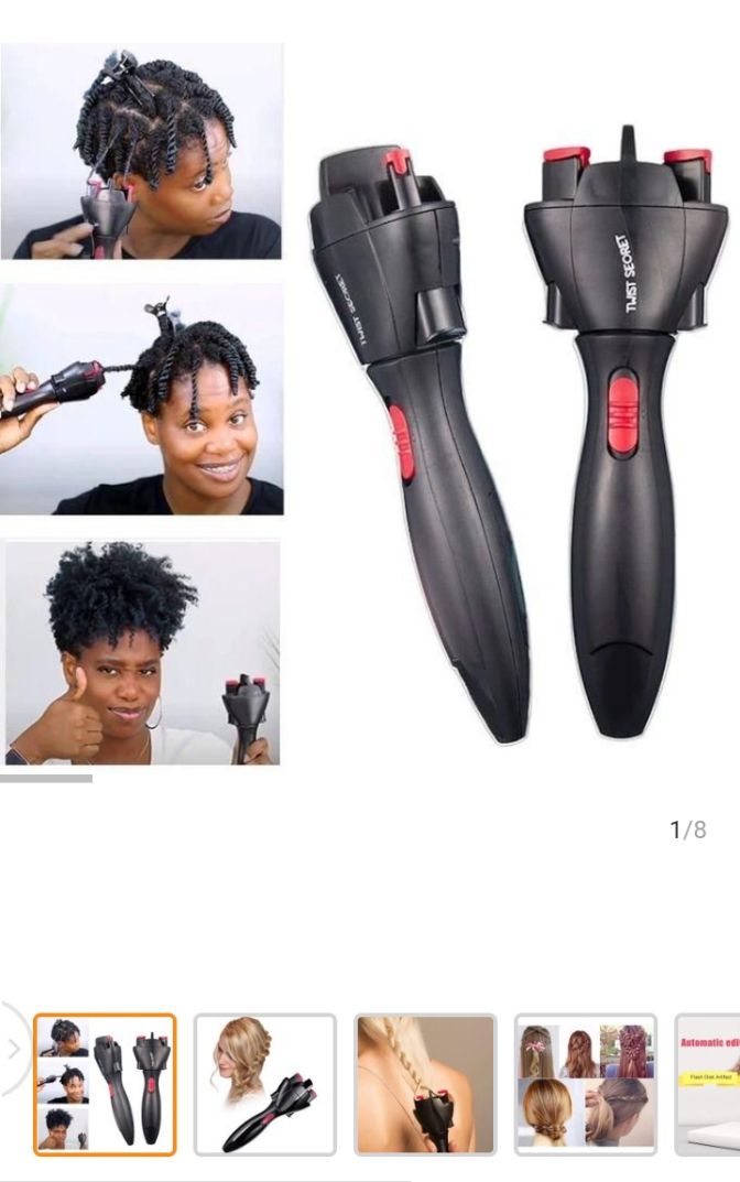 Electric Hair braider/curler