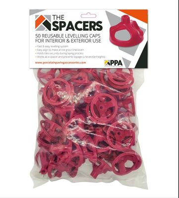 PPA The Spacers – Levelling Cap System for Porcelain Slabs (Pack of 50)