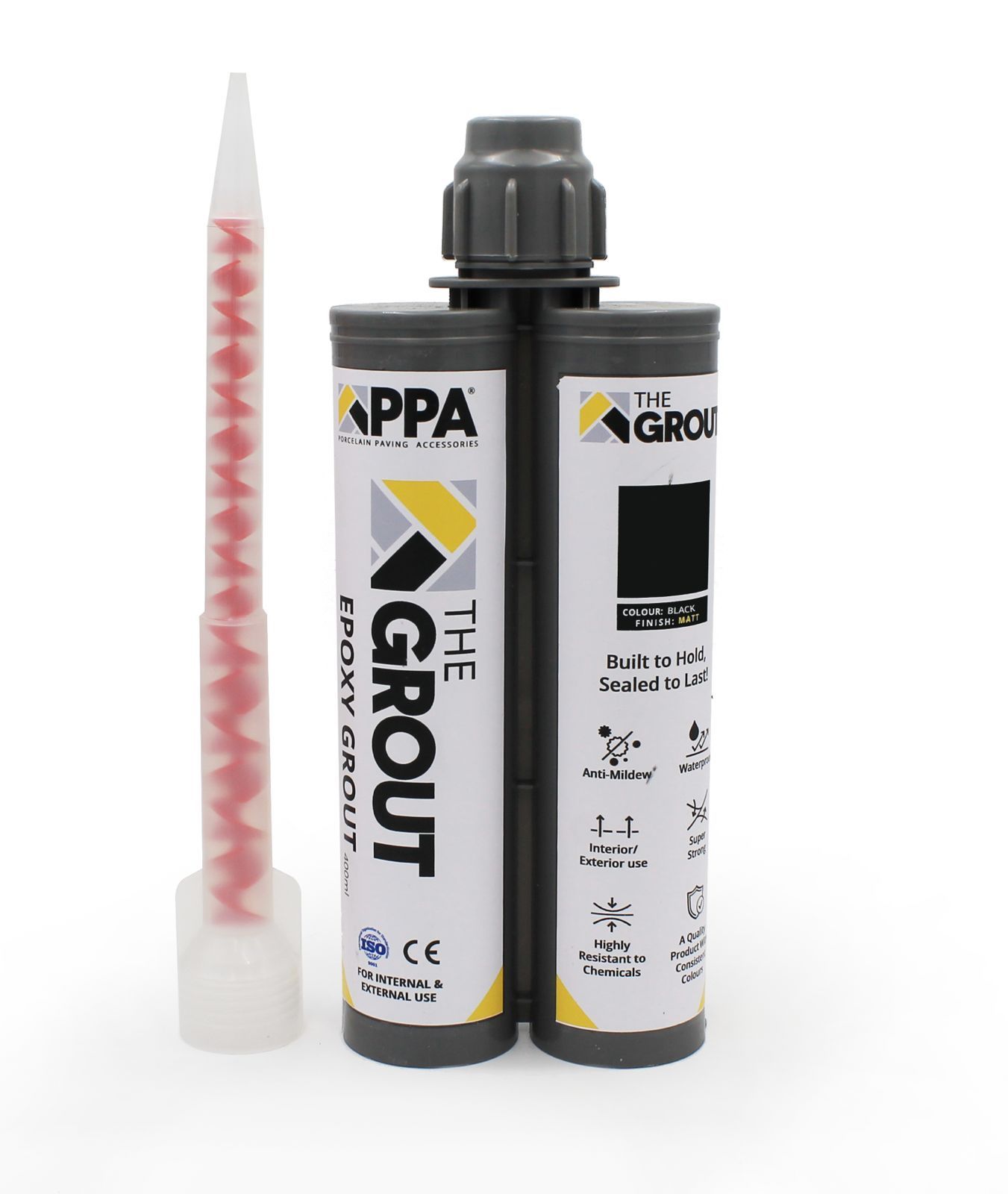 PPA Epoxy Grout (MATT) - 400ml - Black