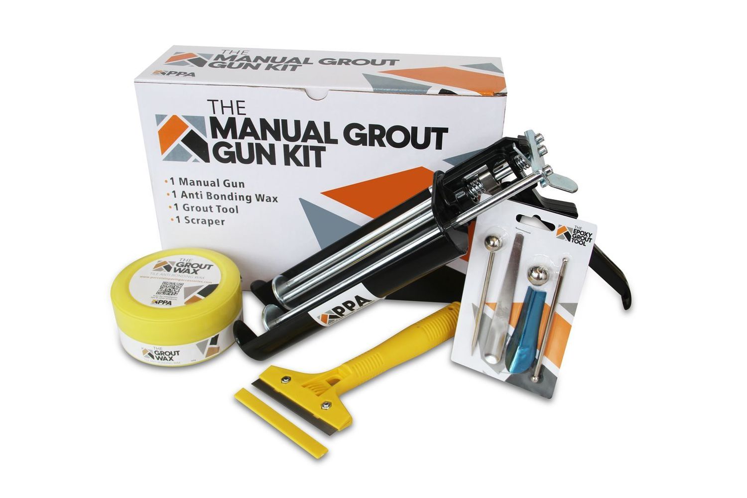 PPA Manual Grout Gun Starter Set