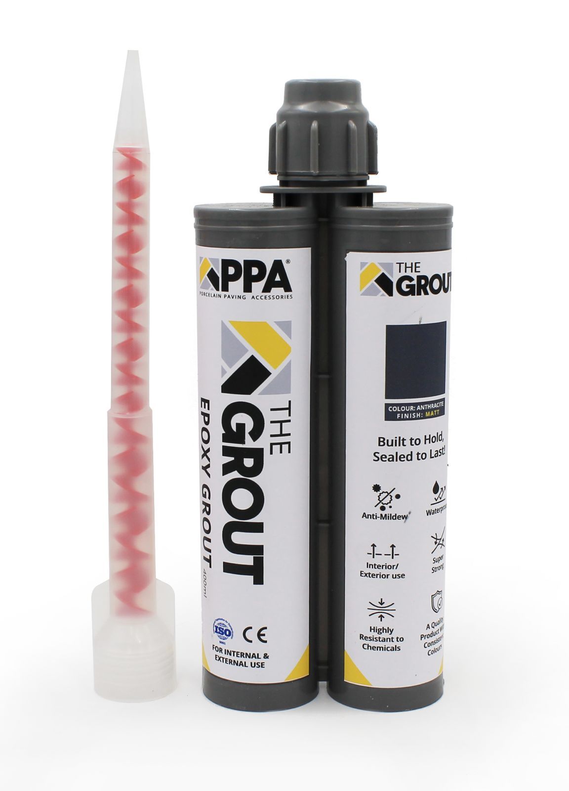 PPA Epoxy Grout (MATT) - 400ml - Anthracite