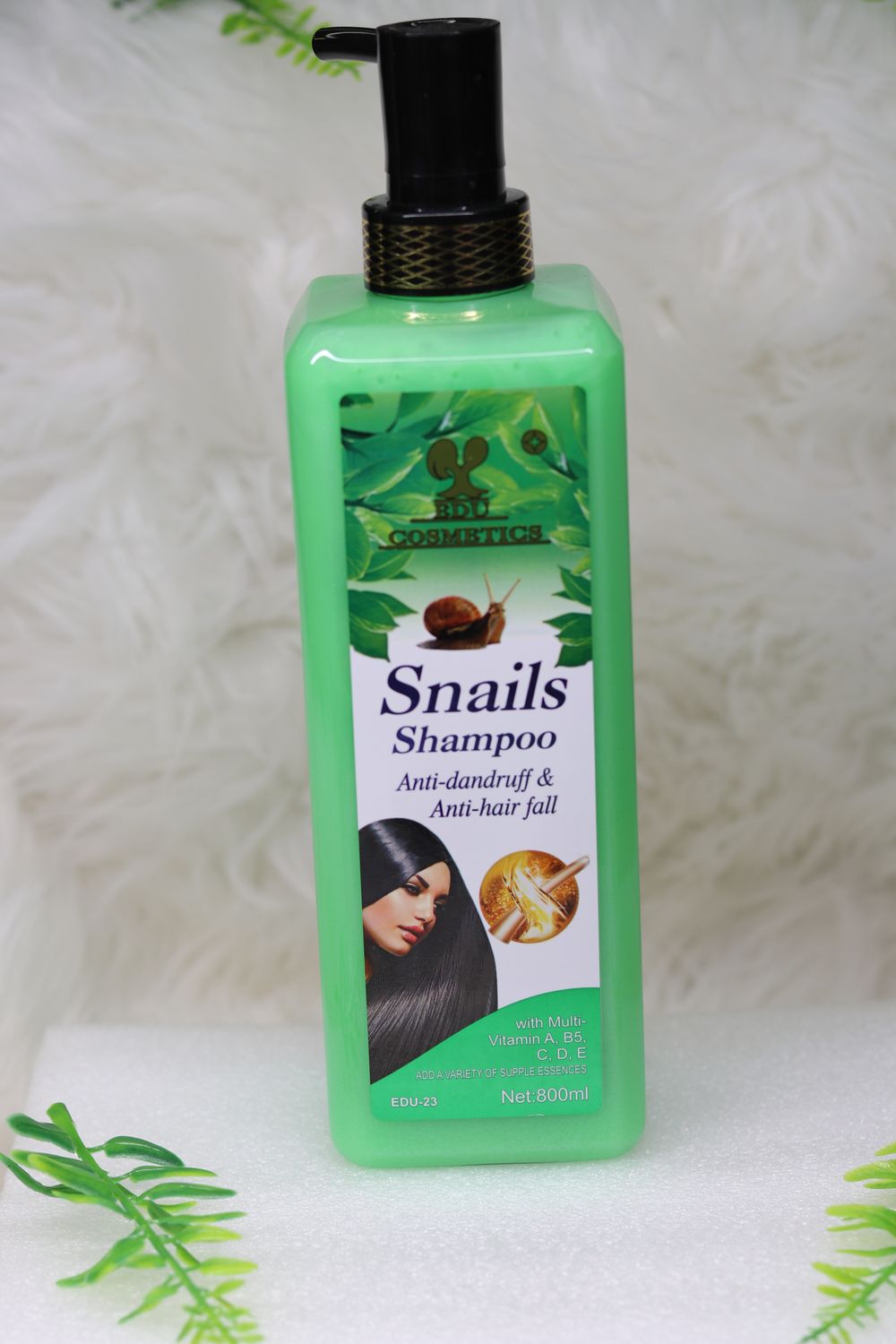 EDU snails hair shampoo, 800ml