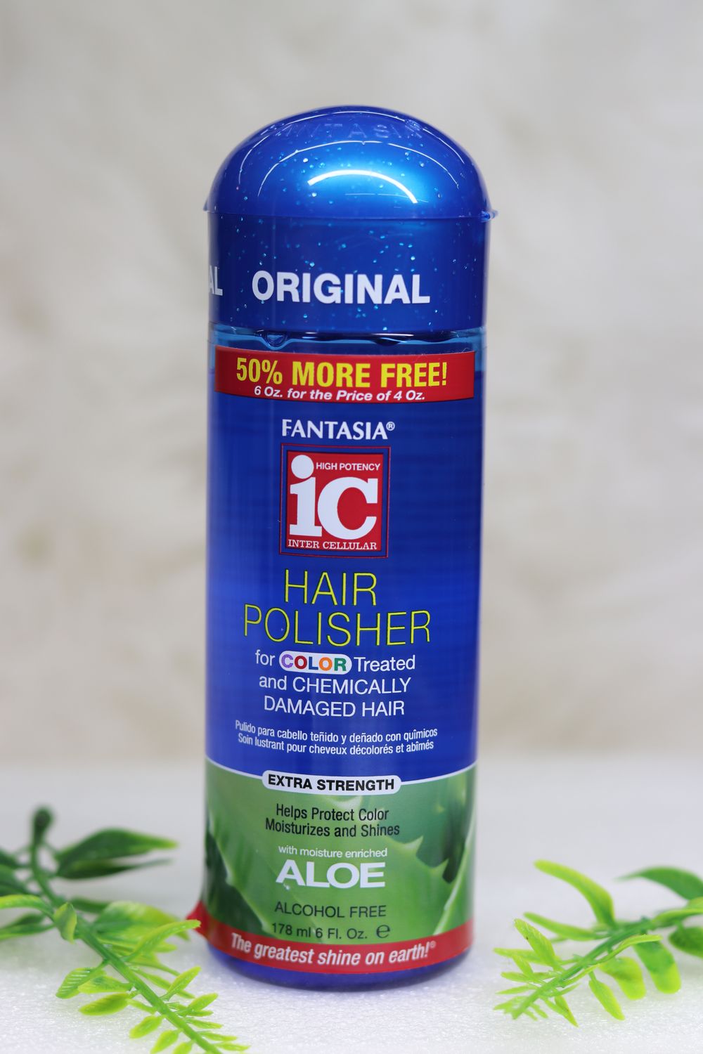 EDU hair polisher aloe vera and alcohol free, 178ml