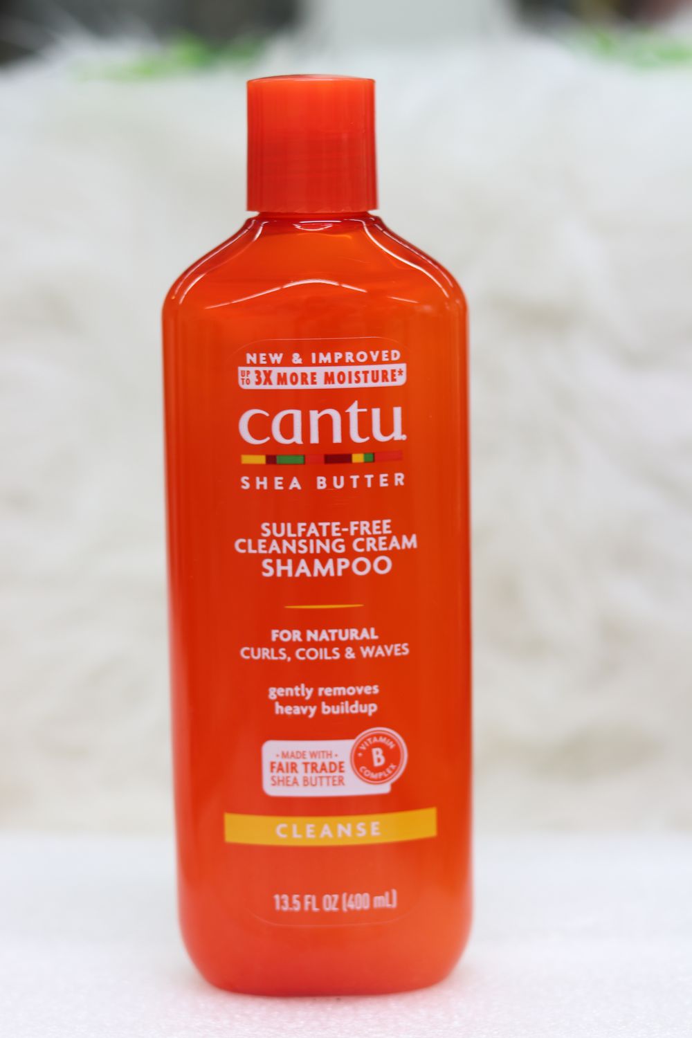 Cantu shea butter cleansing cream shampoo (sulfate free), 400ml