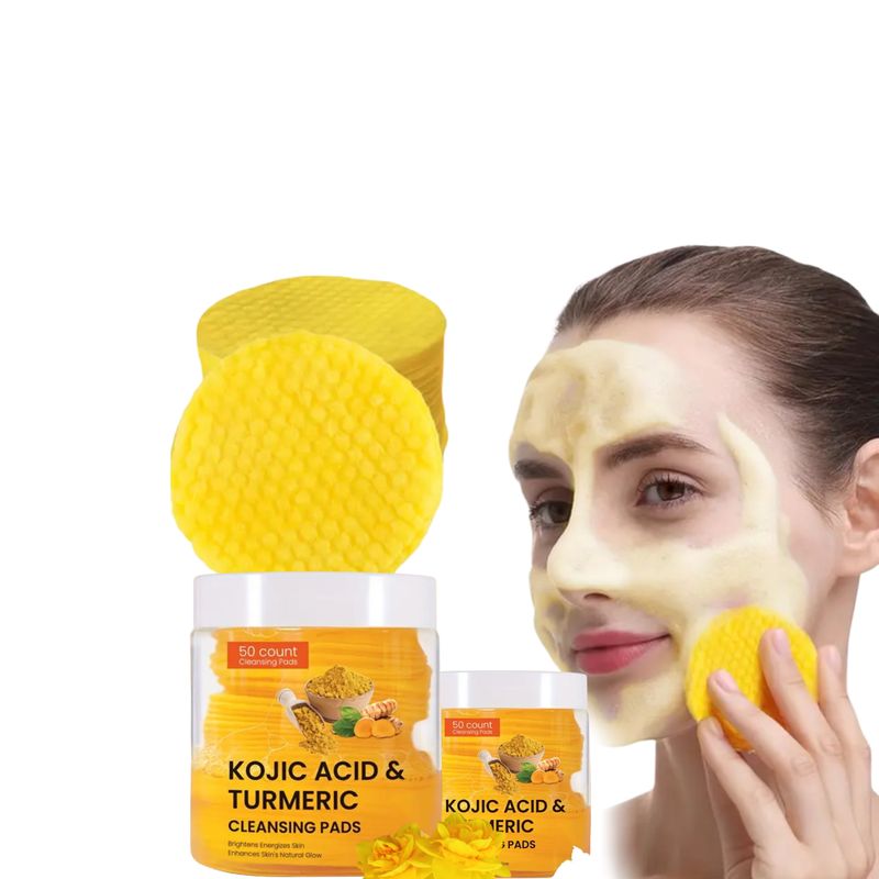 KOJIC Acid & Turmeric cleansing-pads, 50pcs.