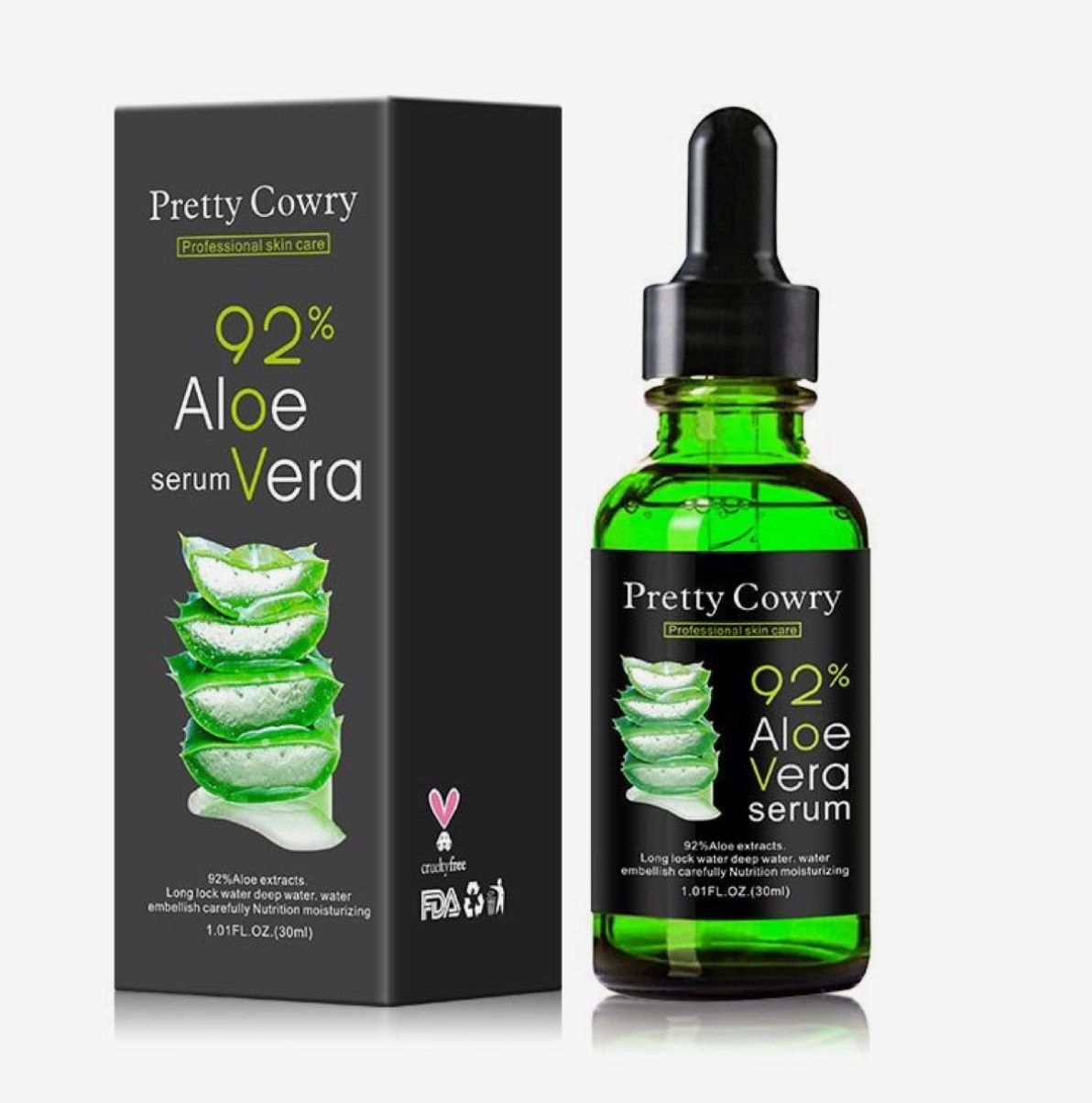 EDU 92% Aloe-Vera Serum, 30ml