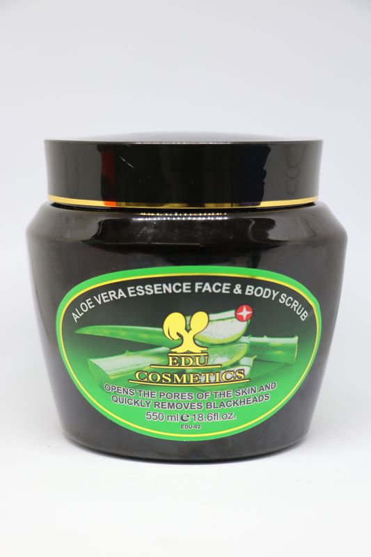 EDU Aloe Vera face&body scrub, 550ml